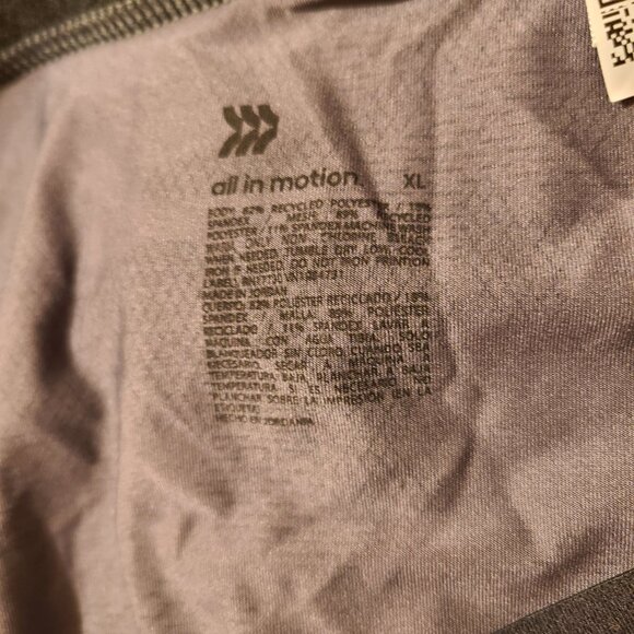 MENS ALL IN MOTION GREY CAMO COMRESSION LEGGINGS W/ POCKETS - XL - Picture 4 of 4